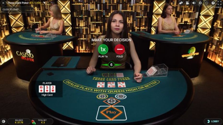 What is live dealer poker